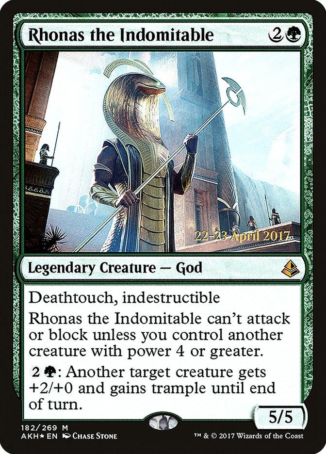 Rhonas the Indomitable [Amonkhet Prerelease Promos] - Trinity Hobby