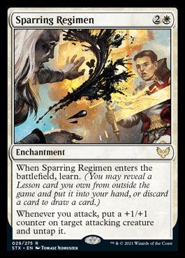 Sparring Regimen [Strixhaven: School of Mages] - Trinity Hobby