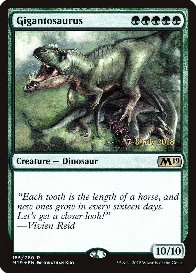 Gigantosaurus [Core Set 2019 Prerelease Promos] - Trinity Hobby