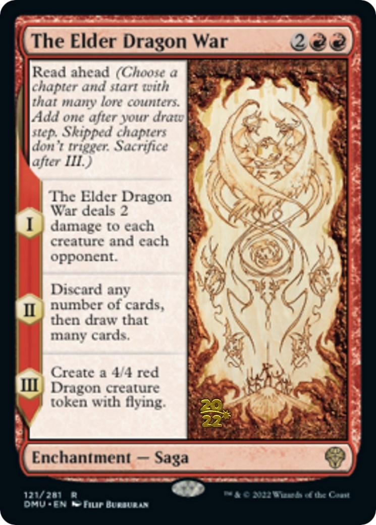 The Elder Dragon War [Dominaria United Prerelease Promos] - Trinity Hobby
