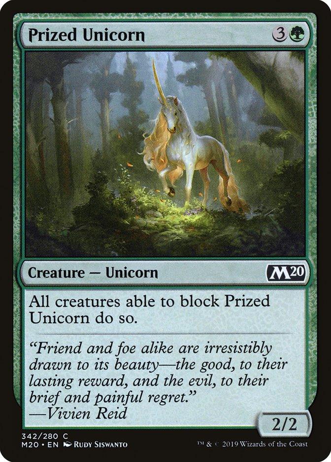 Prized Unicorn [Core Set 2020] - Trinity Hobby