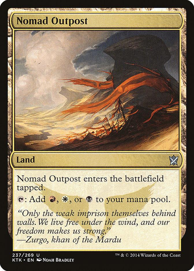 Nomad Outpost [Khans of Tarkir] - Trinity Hobby
