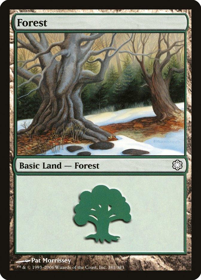 Forest (381) [Coldsnap Theme Decks] - Trinity Hobby
