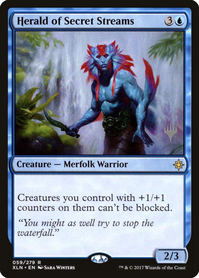 Herald of Secret Streams (Promo Pack) [Ixalan Promos] - Trinity Hobby
