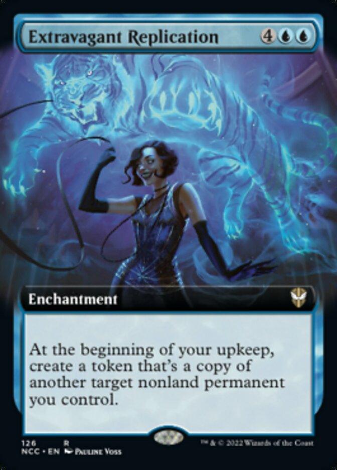 Extravagant Replication (Extended Art) [Streets of New Capenna Commander] - Trinity Hobby