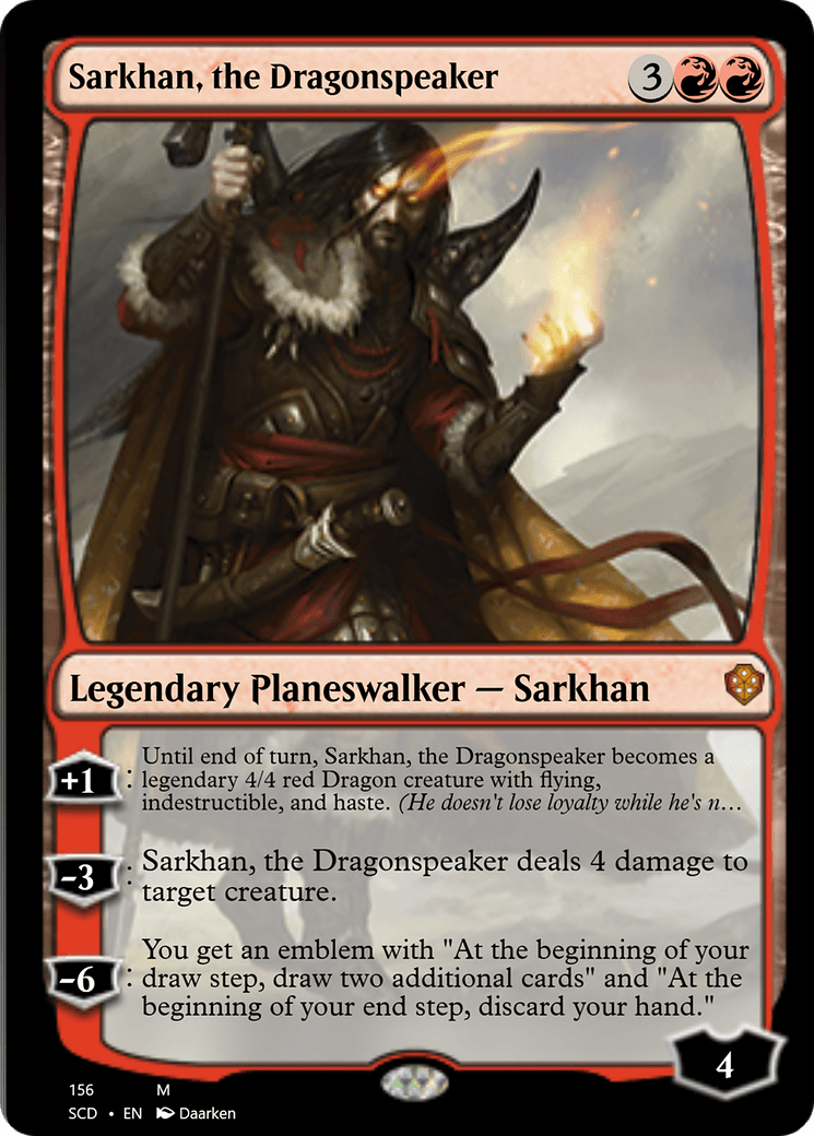 Sarkhan, the Dragonspeaker [Starter Commander Decks] - Trinity Hobby
