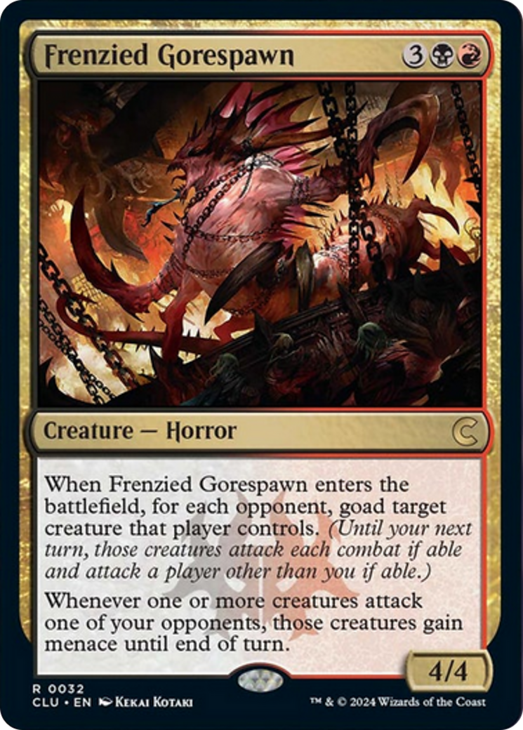 Frenzied Gorespawn [Ravnica: Clue Edition] - Trinity Hobby