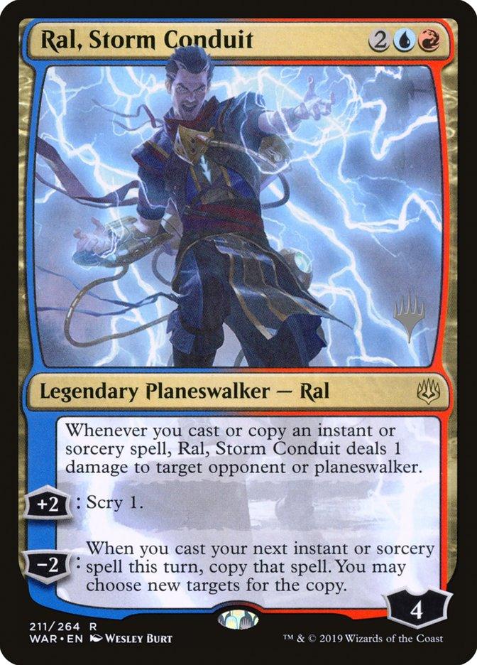 Ral, Storm Conduit (Promo Pack) [War of the Spark Promos] - Trinity Hobby
