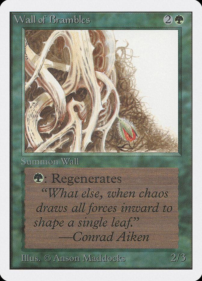 Wall of Brambles [Unlimited Edition] - Trinity Hobby