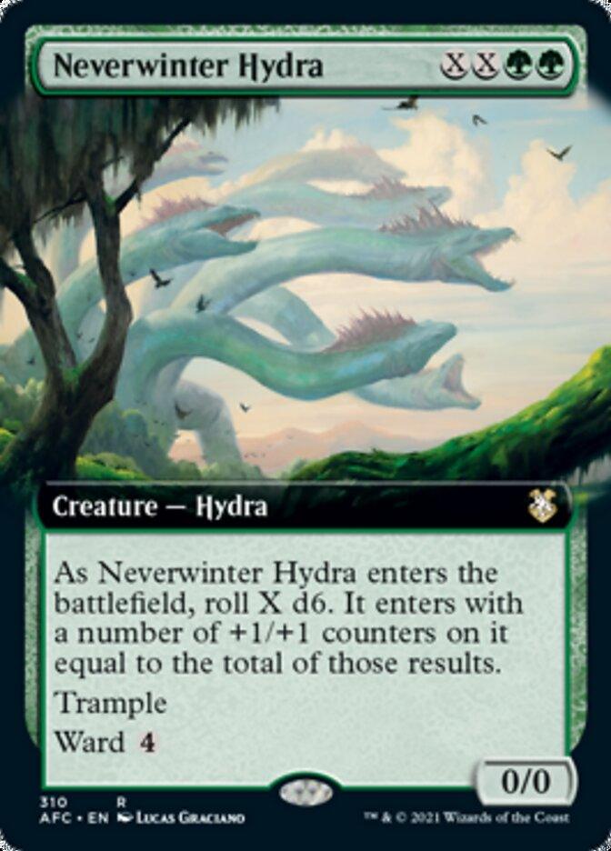 Neverwinter Hydra (Extended Art) [Dungeons & Dragons: Adventures in the Forgotten Realms Commander] - Trinity Hobby