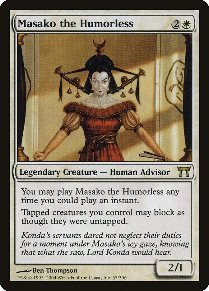 Masako the Humorless [Champions of Kamigawa] - Trinity Hobby