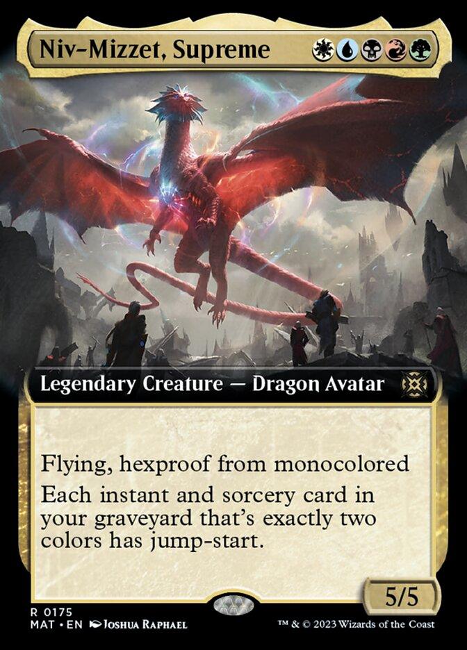 Niv-Mizzet, Supreme (Extended Art) [March of the Machine: The Aftermath] - Trinity Hobby