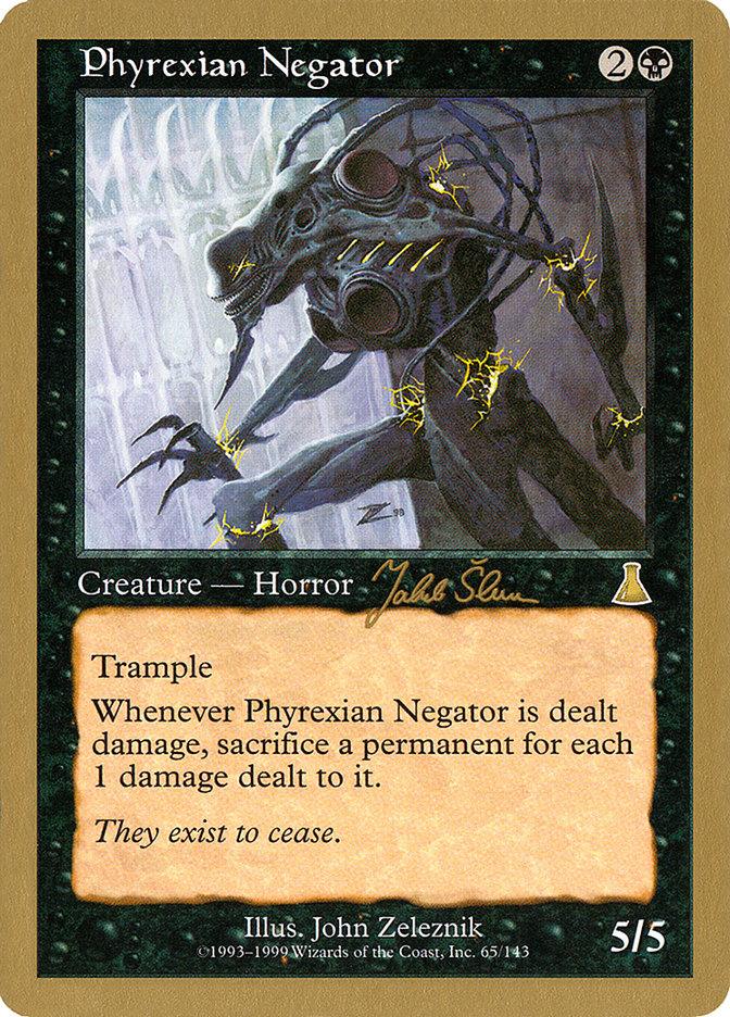 Phyrexian Negator (Jakub Slemr) [World Championship Decks 1999] - Trinity Hobby