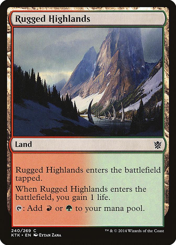 Rugged Highlands [Khans of Tarkir] - Trinity Hobby