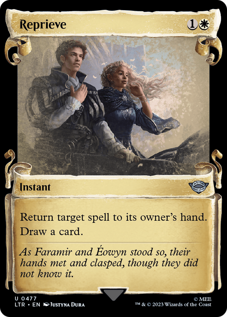 Reprieve [The Lord of the Rings: Tales of Middle-Earth Showcase Scrolls] - Trinity Hobby