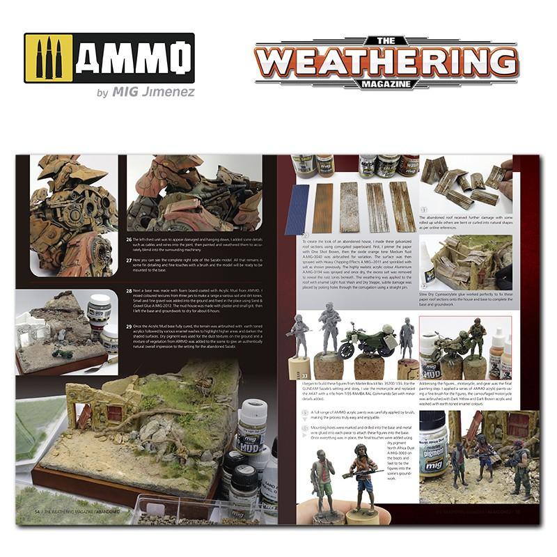 Ammo Mig The Weathering Magazine No 30: Abandoned (English) - Trinity Hobby