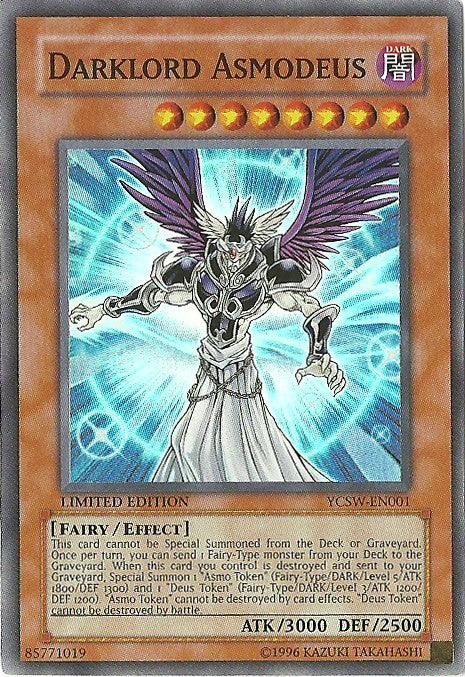Darklord Asmodeus [YCSW-EN001] Super Rare - Trinity Hobby