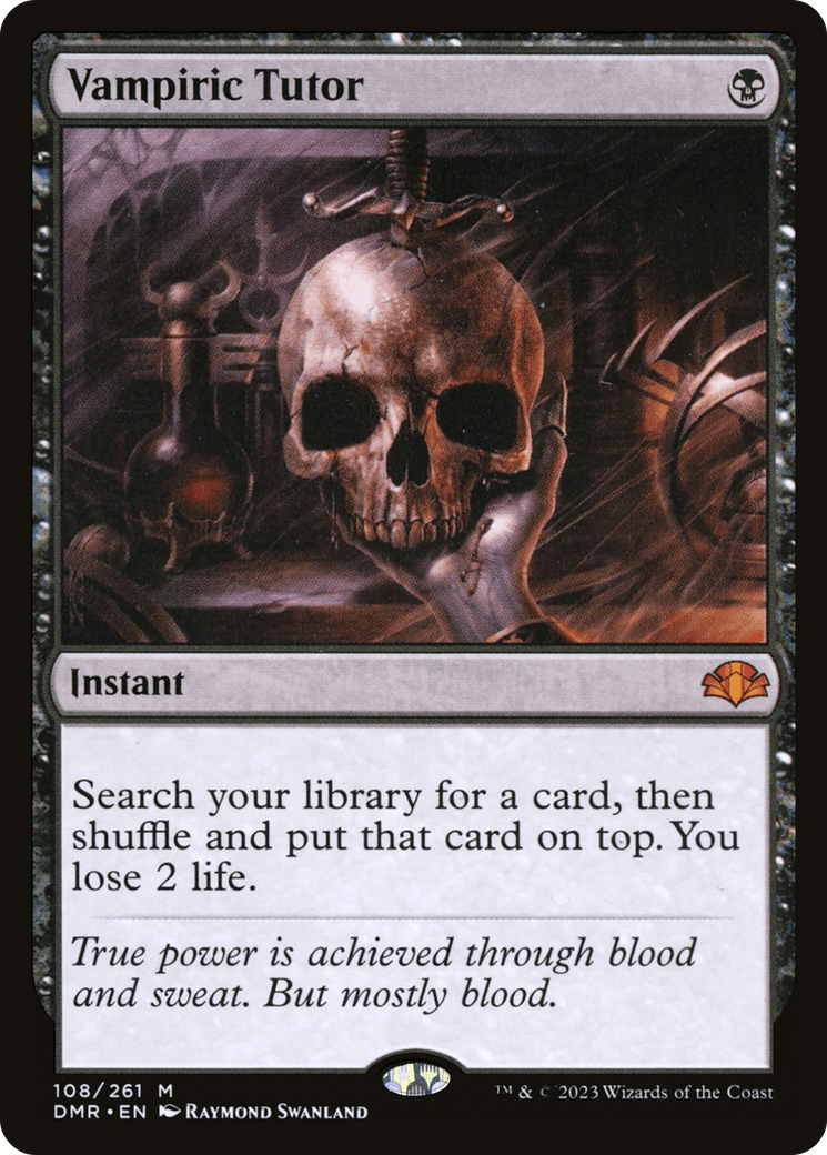 Vampiric Tutor [Dominaria Remastered] - Trinity Hobby