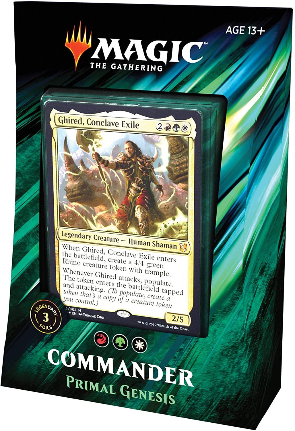 Commander 2019 - Commander Deck (Primal Genesis) - Trinity Hobby