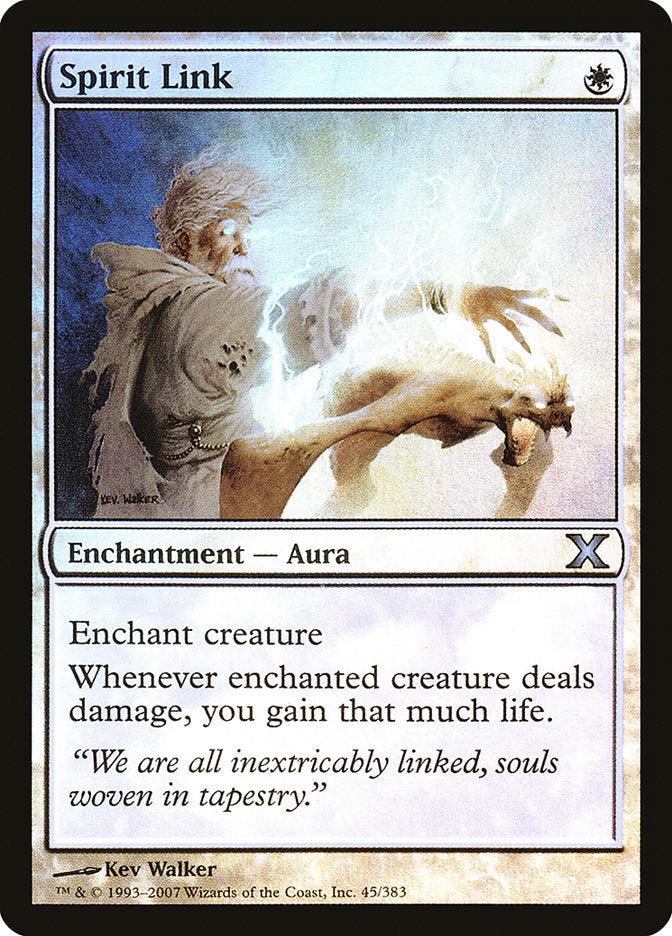 Spirit Link (Premium Foil) [Tenth Edition] - Trinity Hobby