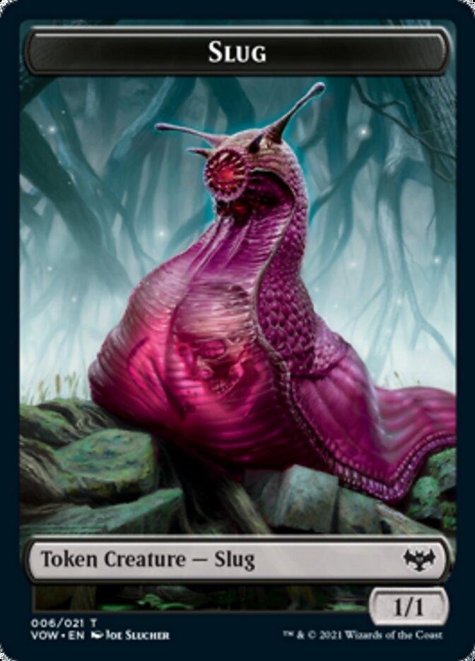 Blood // Slug Double-Sided Token [Innistrad: Crimson Vow Tokens] - Trinity Hobby