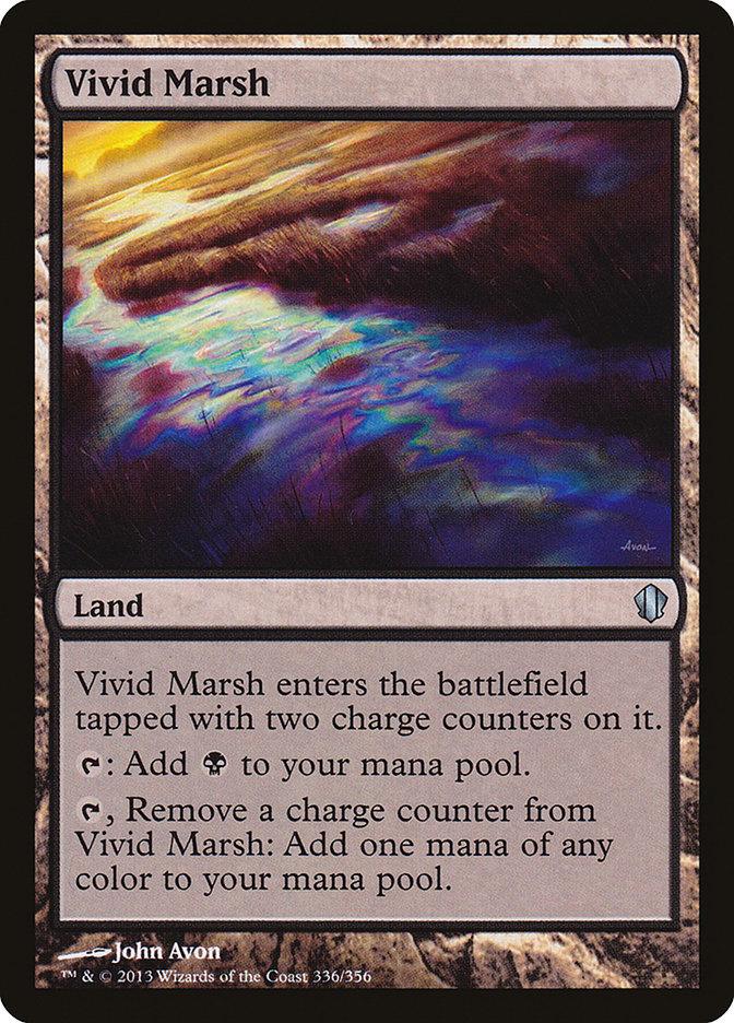 Vivid Marsh [Commander 2013] - Trinity Hobby