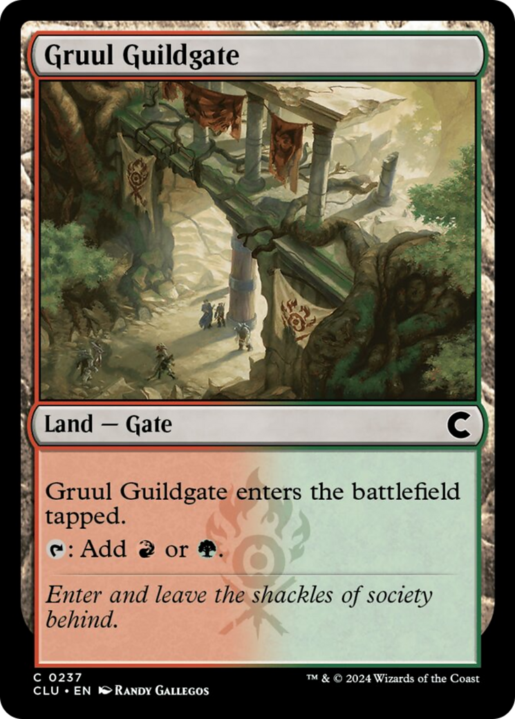 Gruul Guildgate [Ravnica: Clue Edition] - Trinity Hobby