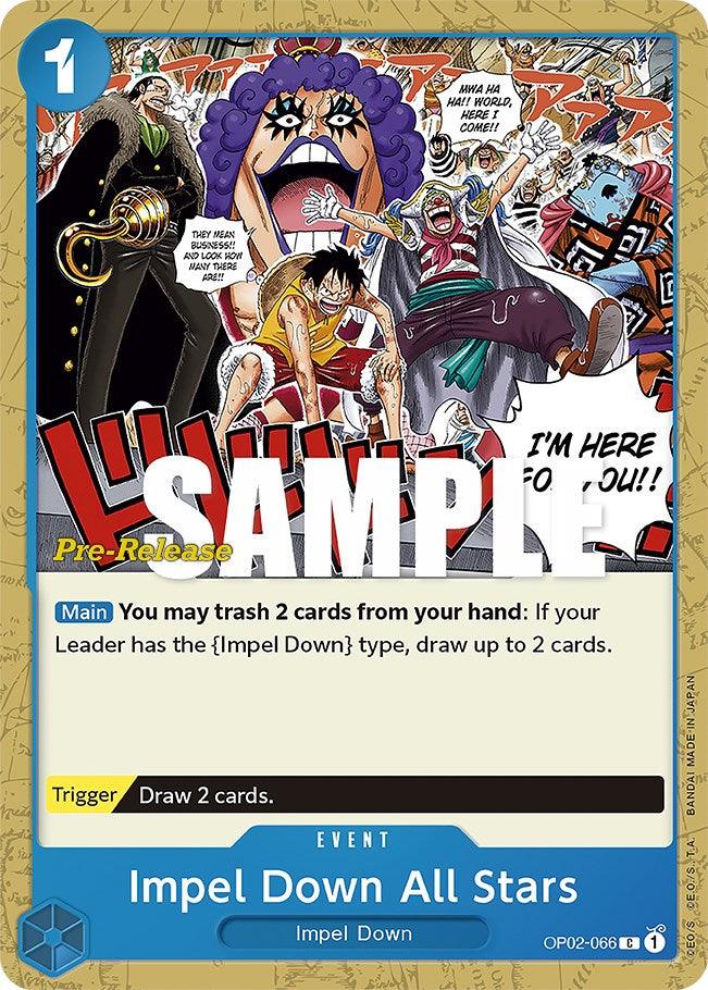 Impel Down All Stars [Paramount War Pre-Release Cards] - Trinity Hobby