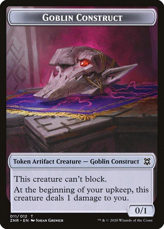 Cat Beast // Goblin Construct Double-Sided Token [Zendikar Rising Tokens] - Trinity Hobby