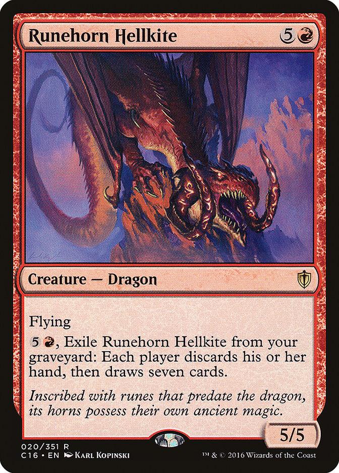 Runehorn Hellkite [Commander 2016] - Trinity Hobby