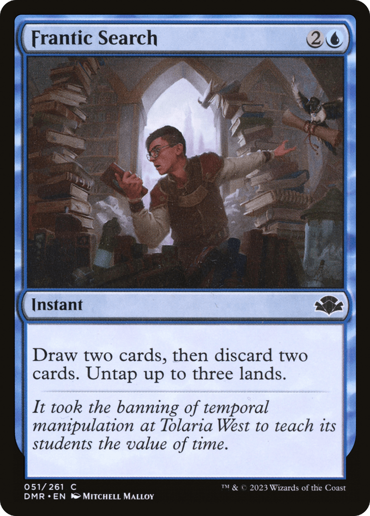 Frantic Search [Dominaria Remastered] - Trinity Hobby