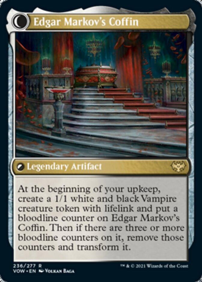 Edgar, Charmed Groom // Edgar Markov's Coffin [Innistrad: Crimson Vow] - Trinity Hobby