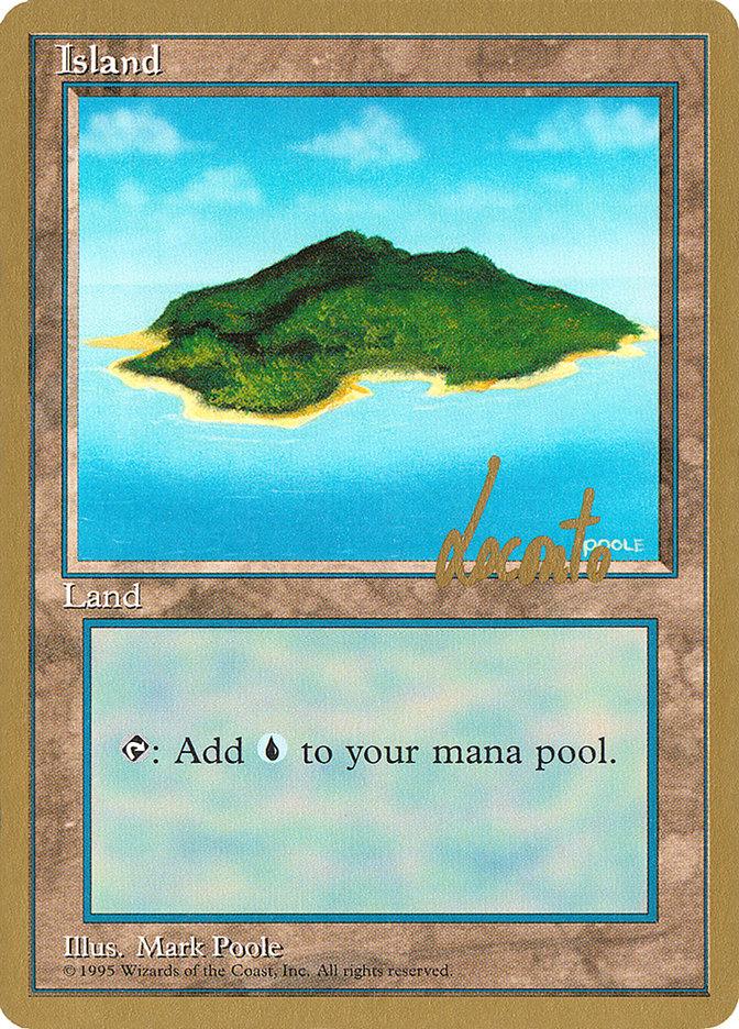 Island (ml367) (Michael Loconto) [Pro Tour Collector Set] - Trinity Hobby
