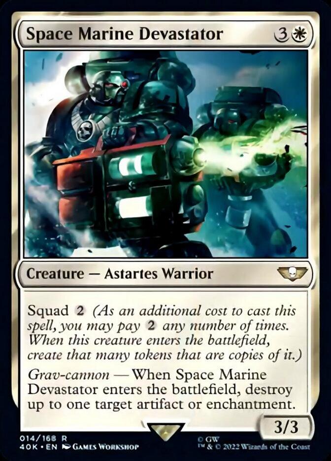 Space Marine Devastator [Warhammer 40,000] - Trinity Hobby