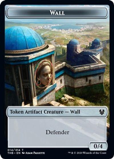 Pegasus // Wall Double-Sided Token [Challenger Decks 2021 Tokens] - Trinity Hobby