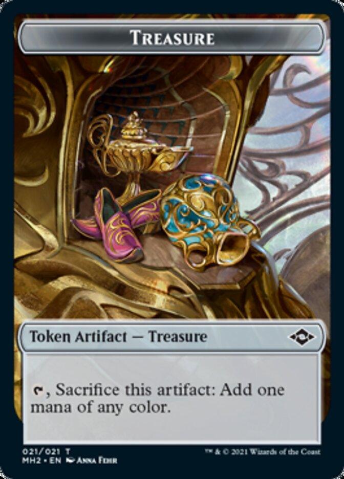 Insect // Treasure (21) Double-Sided Token [Modern Horizons 2 Tokens] - Trinity Hobby