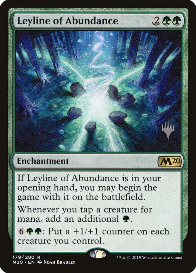 Leyline of Abundance (Promo Pack) [Core Set 2020 Promos] - Trinity Hobby