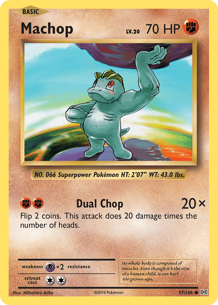 Machop (57/108) [XY: Evolutions] - Trinity Hobby