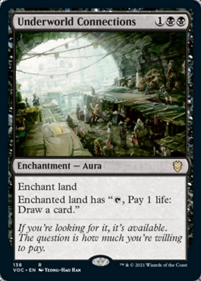 Underworld Connections [Innistrad: Crimson Vow Commander] - Trinity Hobby