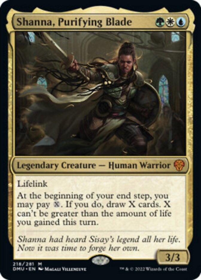 Shanna, Purifying Blade [Dominaria United] - Trinity Hobby