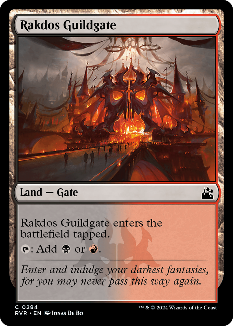 Rakdos Guildgate [Ravnica Remastered] - Trinity Hobby