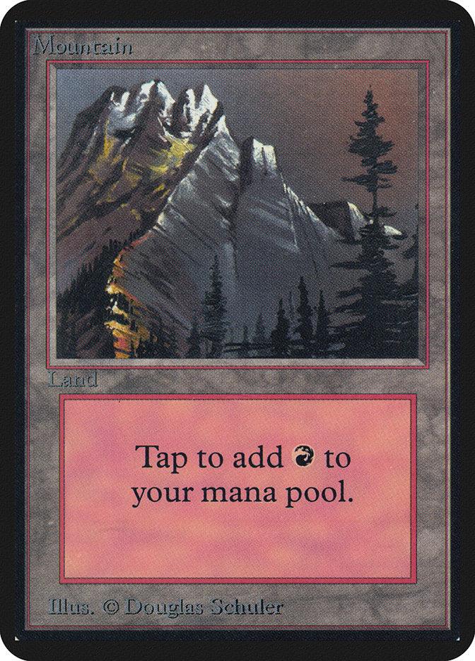 Mountain (292) [Alpha Edition] - Trinity Hobby