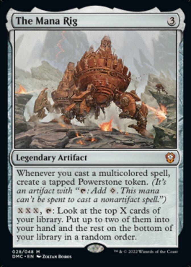 The Mana Rig [Dominaria United Commander] - Trinity Hobby