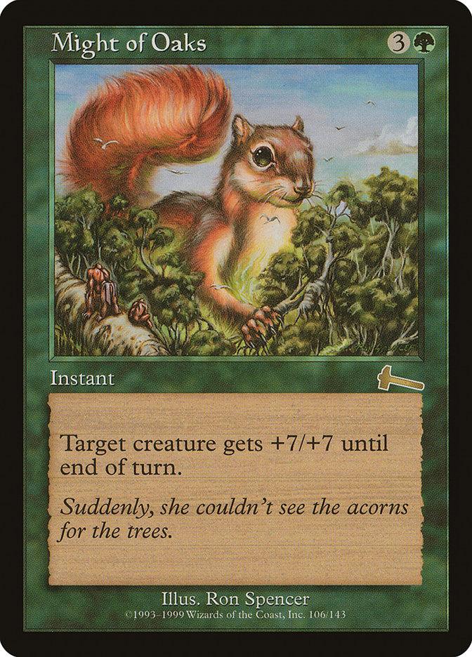 Might of Oaks [Urza's Legacy] - Trinity Hobby