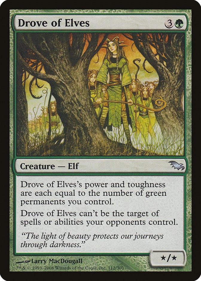 Drove of Elves [Shadowmoor] - Trinity Hobby