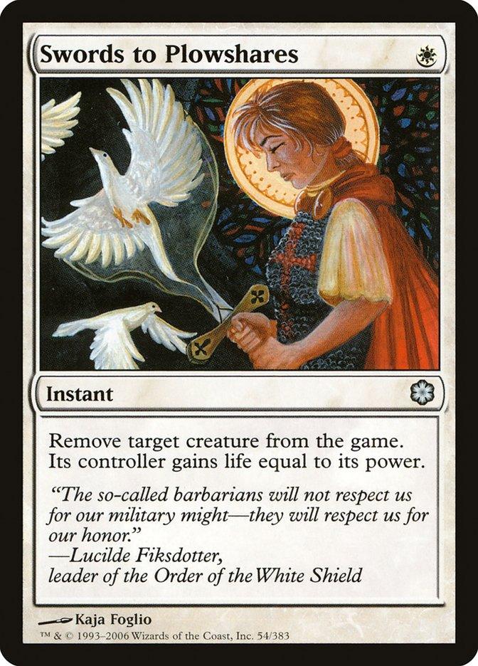 Swords to Plowshares [Coldsnap Theme Decks] - Trinity Hobby