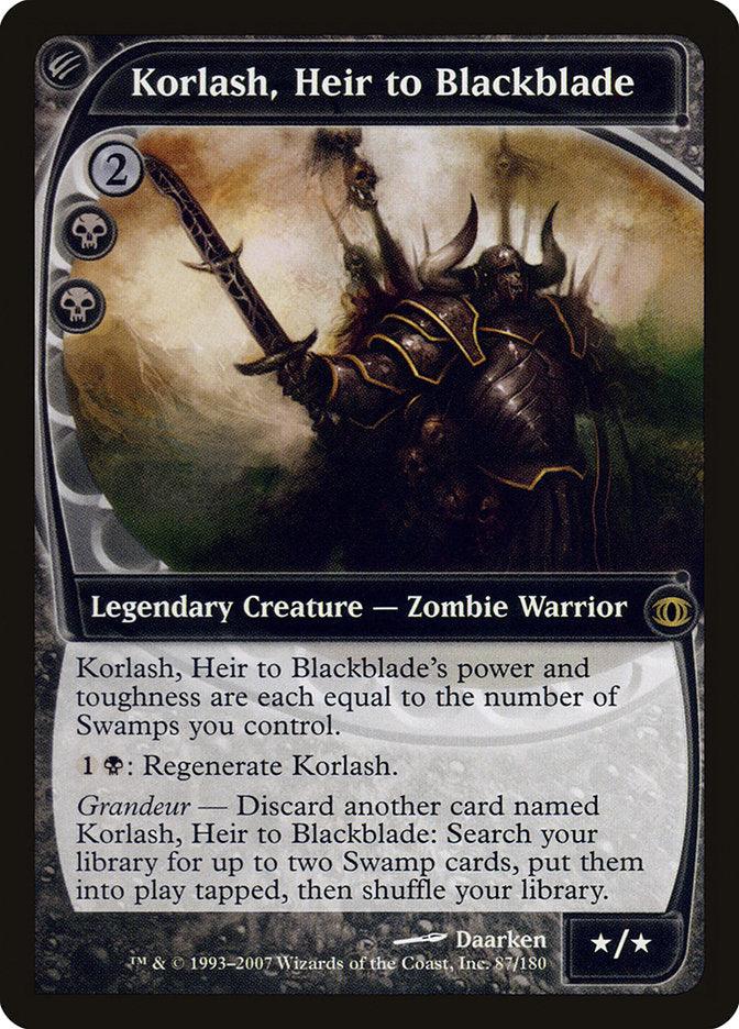 Korlash, Heir to Blackblade [Future Sight] - Trinity Hobby