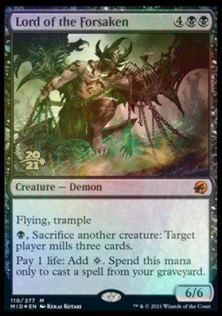 Lord of the Forsaken [Innistrad: Midnight Hunt Prerelease Promos] - Trinity Hobby