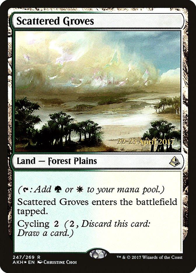 Scattered Groves [Amonkhet Prerelease Promos] - Trinity Hobby