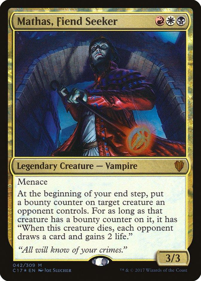 Mathas, Fiend Seeker [Commander 2017] - Trinity Hobby